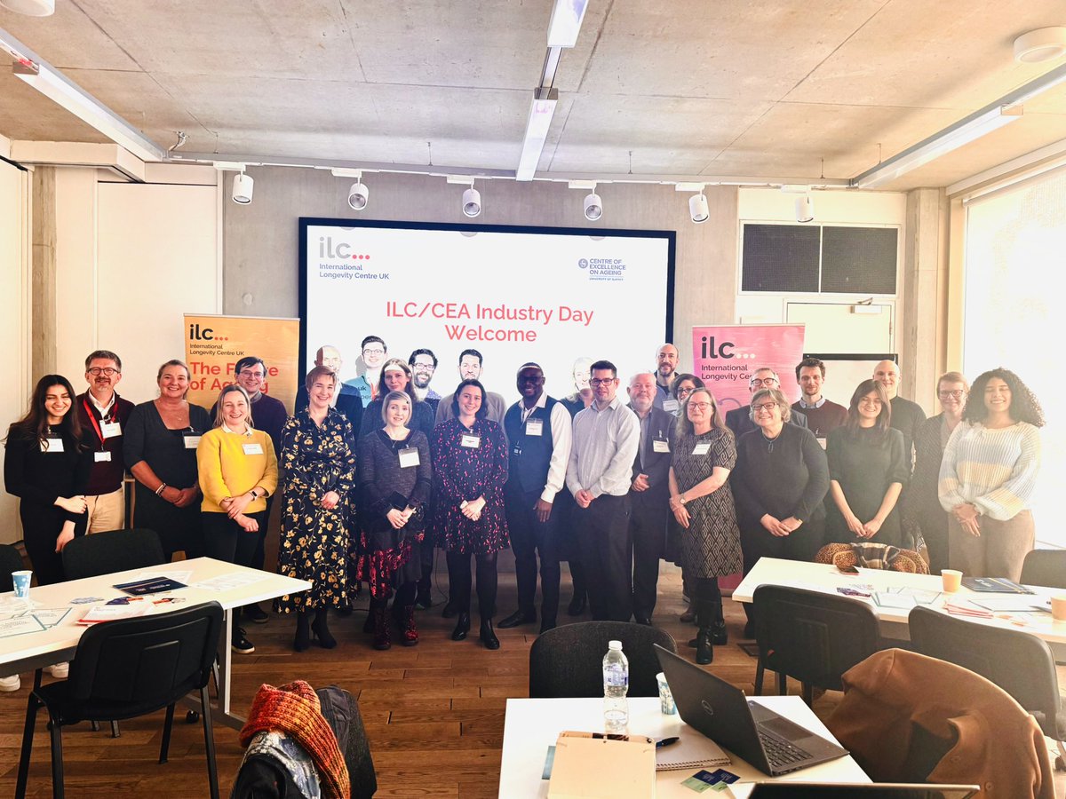 Last week, we had the privilege of collaborating with the international Longevity Centre UK for a pivotal event in London. Experts from academia and industry came together to explore new ideas for addressing the challenges and opportunities for healthy ageing. Exciting times!