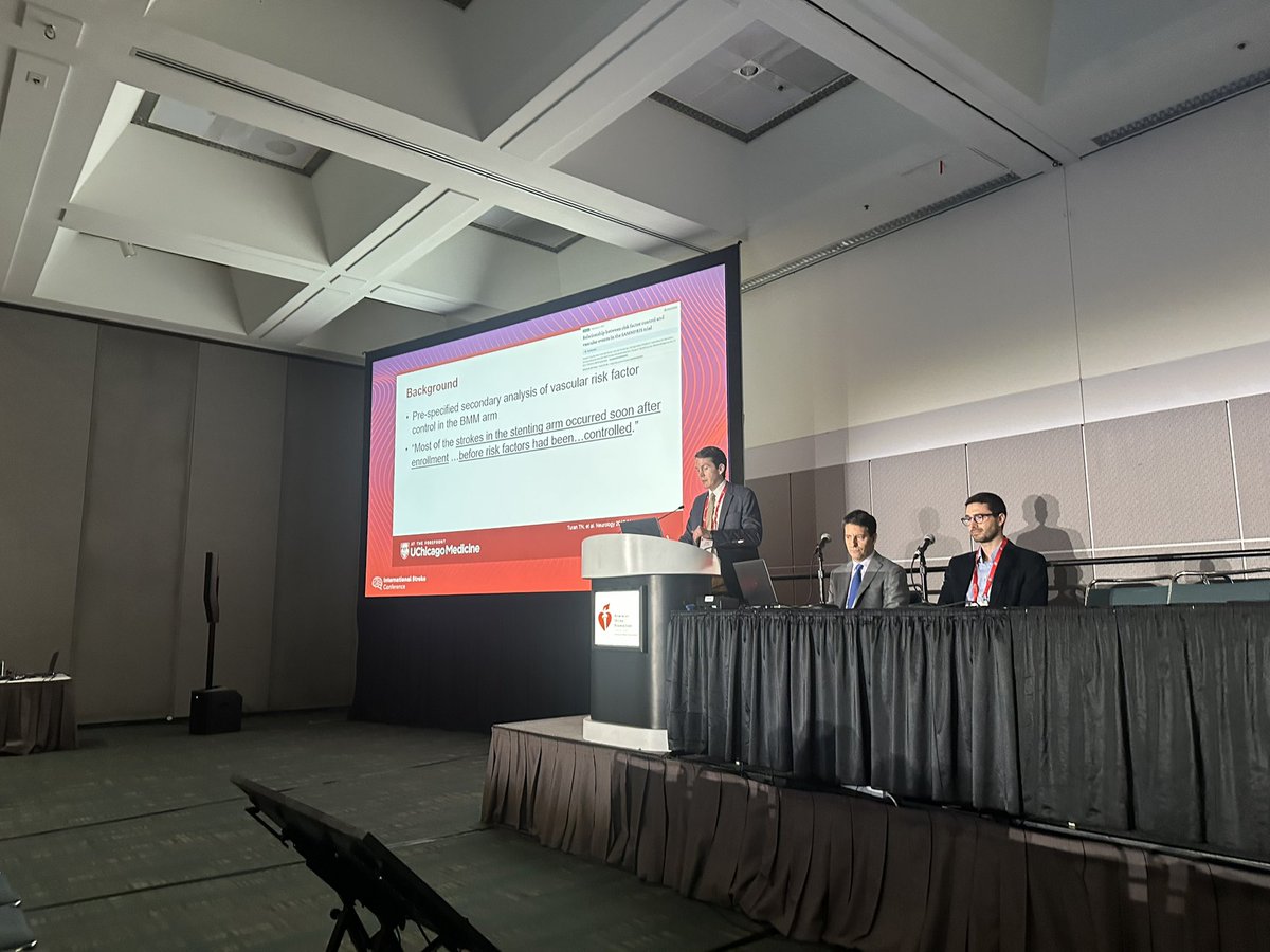 ShadiYaghi2's tweet image. Happening now: @JimSiegler discussing potential benefits of PCSK-9 inhibition in symptomatic ICAD. @AHAScience #ISC25