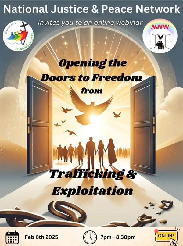 National J&P Network (@njandpnetwork) on Twitter photo TONIGHT: Our first event of the Jubilee Year will take place from 7pm-8.30pm, with 200+ people registered to join!
The evening will be facilitated by Brian O’Toole, with input from <a href="/KevinHyland63/">Kevin Hyland OBE, LL.M</a> and Sr Imelda Poole.
Find out more and sign up: justice-and-peace.org.uk/njpn-meetings/ TONIGHT: Our first event of the Jubilee Year will take place from 7pm-8.30pm, with 200+ people registered to join!
The evening will be facilitated by Brian O’Toole, with input from <a href="/KevinHyland63/">Kevin Hyland OBE, LL.M</a> and Sr Imelda Poole.
Find out more and sign up: justice-and-peace.org.uk/njpn-meetings/