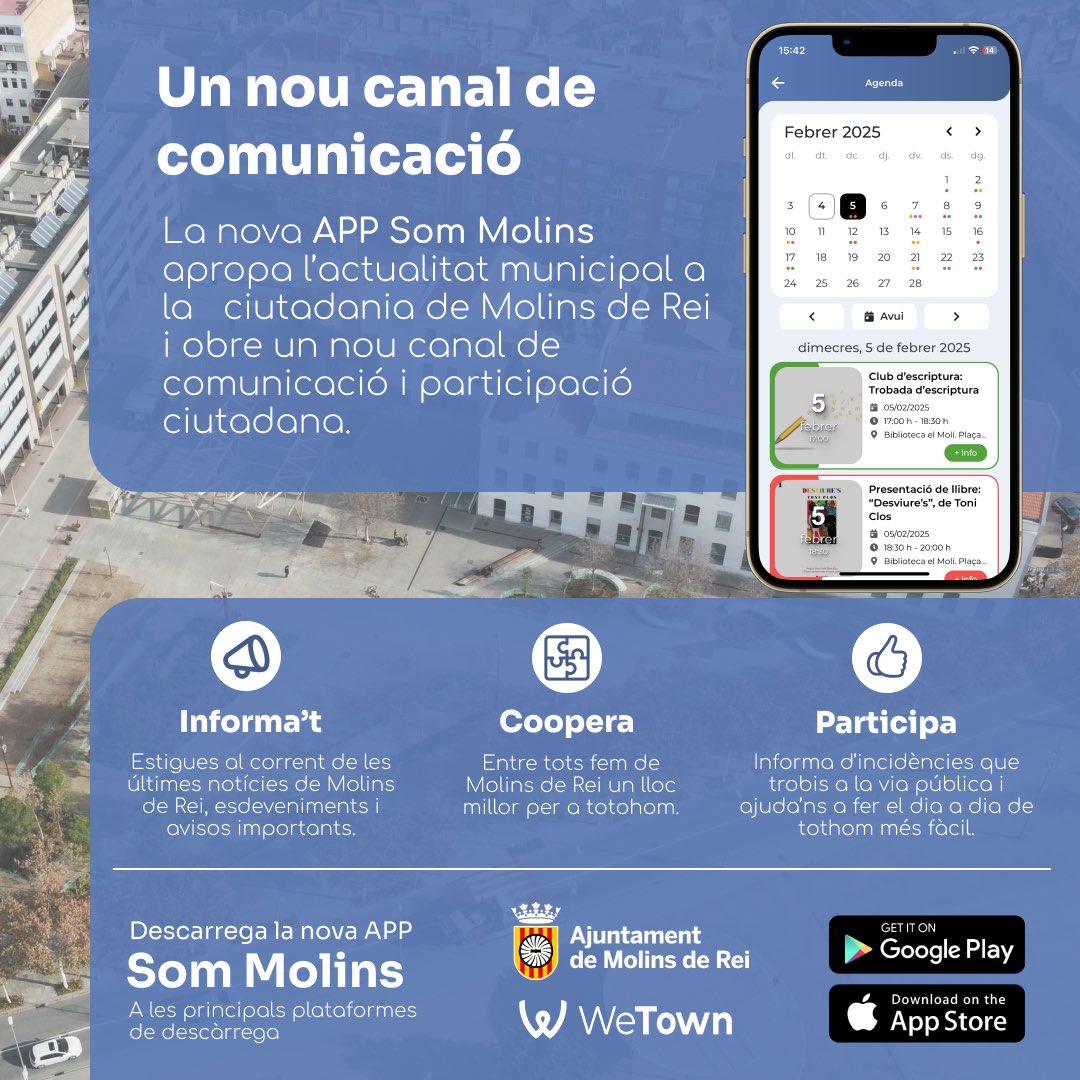Ajuntament de Molins de Rei tweet media