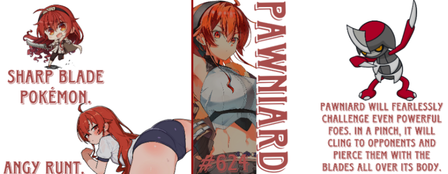 ╔
⠀     𝕬 𝖍𝖔𝖙 𝖍𝖊𝖆𝖉

                             𝕿𝖍𝖆𝖙’𝖘 𝖘𝖍𝖆𝖗𝖕
⠀  ⠀ ⠀  ⠀ ⠀  ⠀ ⠀  ⠀ ⠀  ⠀ ⠀  ⠀ ⠀  ⠀ ⠀ ╝
𝑵/𝑺𝑭𝑾
𝑴𝒊𝒏𝒐𝒓𝒔 𝑫𝑵𝑰
𝑾𝒂𝒓𝒏𝒊𝒏𝒈: 𝒍𝒆𝒘𝒅 𝒕𝒉𝒆𝒎𝒆𝒔 𝒂𝒉𝒆𝒂𝒅

⠀  𝕊𝕙𝕒𝕣𝕡 𝕓𝕝𝕒𝕕𝕖 ℙ𝕠𝕜é𝕞𝕠𝕟