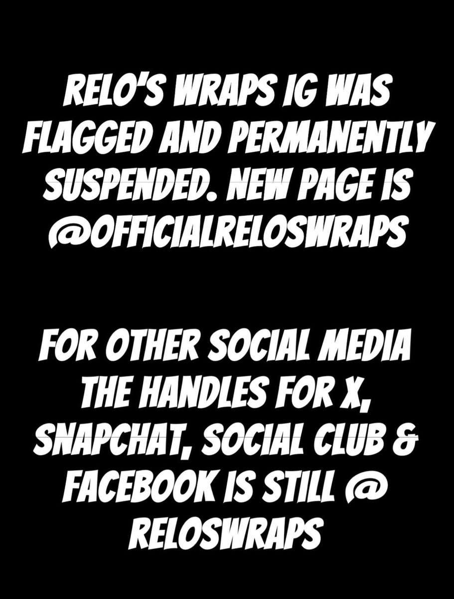 RelosWraps's tweet photo. https://t.co/IyHQi67kce