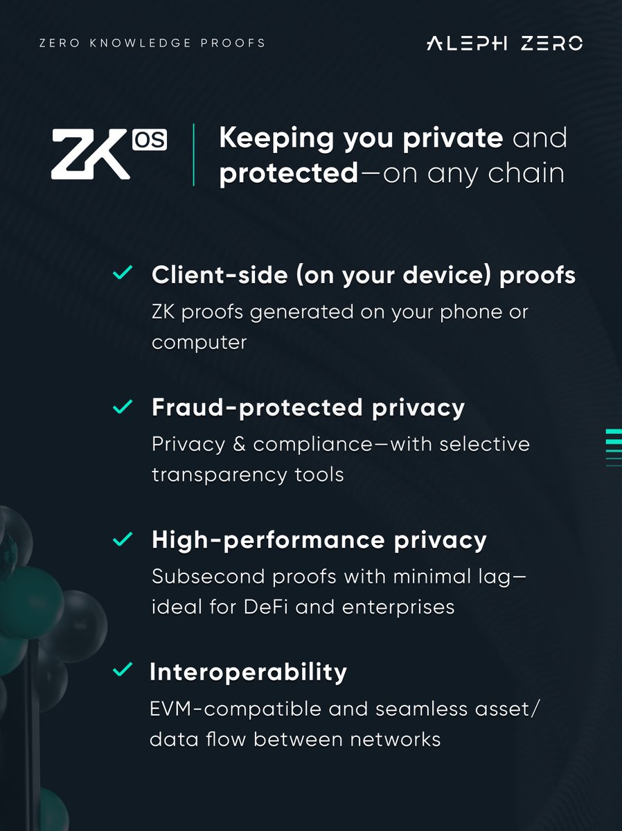 Aleph__Zero's tweet image. All you need to stay truly private. 💚