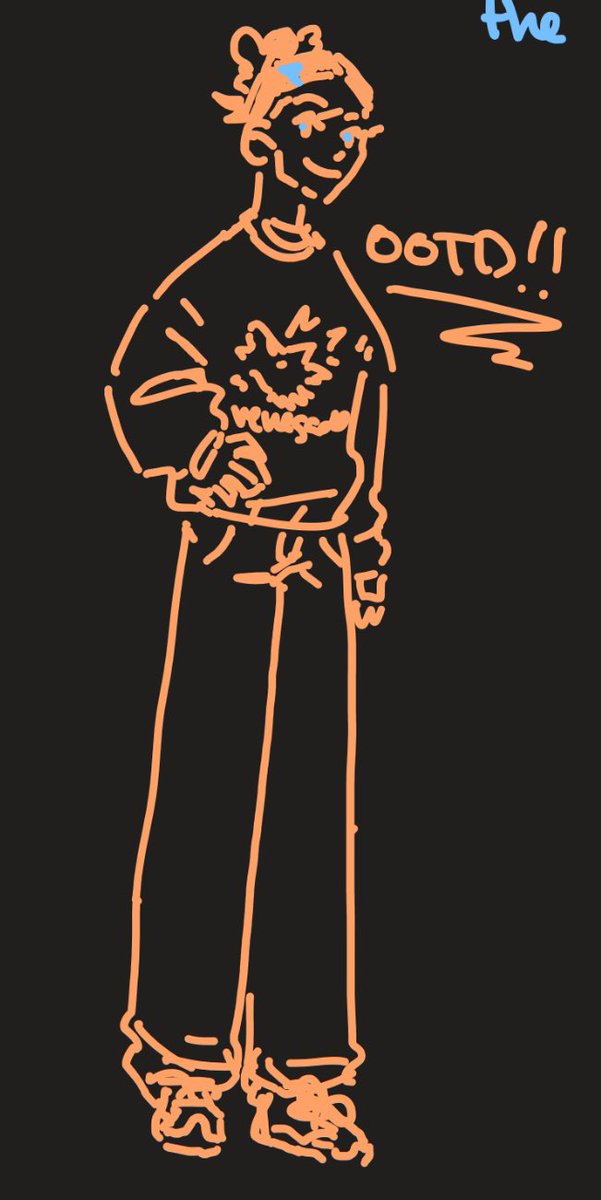 some more onenote ootd’s i drew during lecture! 

#ootd