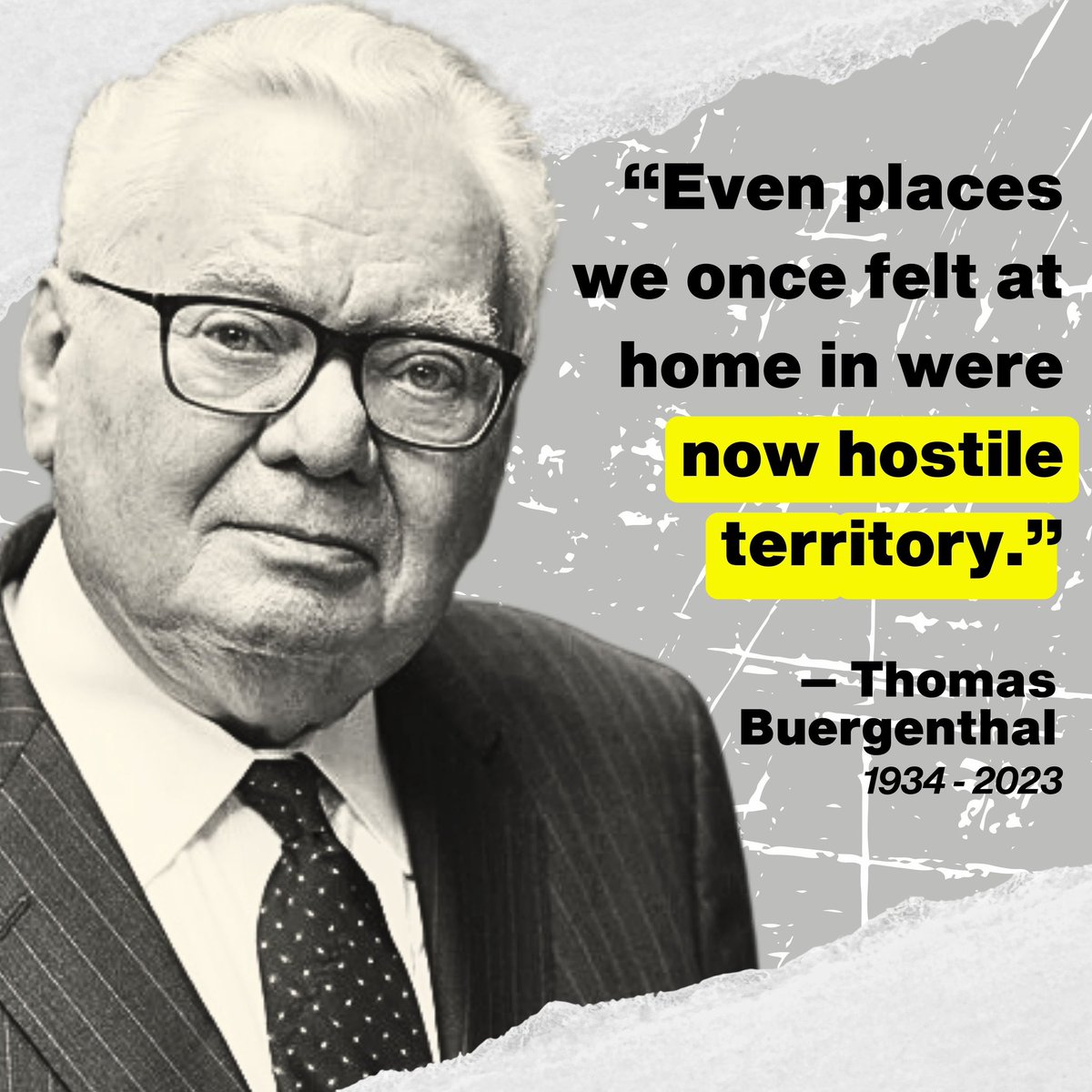 Home should be a place of safety and belonging. Let’s work toward a world where everyone feels embraced. #HolocaustMuseumLA