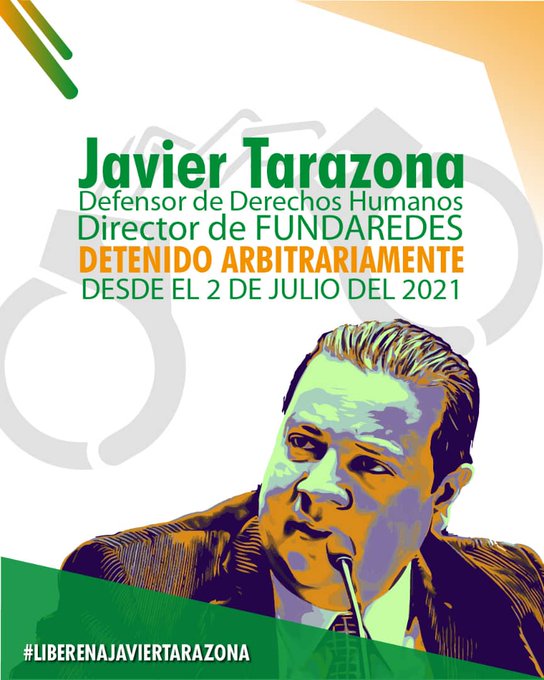jrafaeltarazona's tweet photo. #ALERTA
Hoy #6Febrero se dió un nuevo diferimiento del juicio Caso Fundaredes, la próx. audiencia quedó pautada para el #18Febrero.
El tribunal generó una incidencia por falta de presencia de los organos de prueba promovidos por el Ministerio Público.
#LiberenAJavierTarazona https://t.co/j8RUhhpgSl