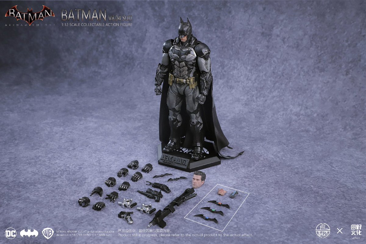 マンバット　バットマンアーカムシリーズフィギュア バットマン： アーカムシリーズ/ バットマン アクション