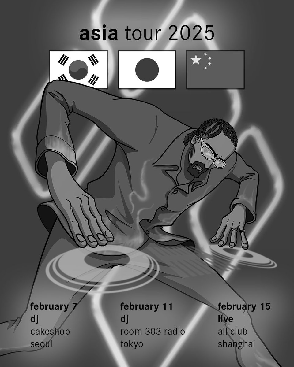 XZAVIER STONE (@xzavier_stone) on Twitter photo asia tour starts tomorrow ✨
feb 7 seoul 🇰🇷 <a href="/CakeshopSeoul/">Cakeshop Seoul</a>
feb 11 tokyo 🇯🇵 Room 303 Radio
feb 15 shanghai 🇨🇳 All Club asia tour starts tomorrow ✨
feb 7 seoul 🇰🇷 <a href="/CakeshopSeoul/">Cakeshop Seoul</a>
feb 11 tokyo 🇯🇵 Room 303 Radio
feb 15 shanghai 🇨🇳 All Club