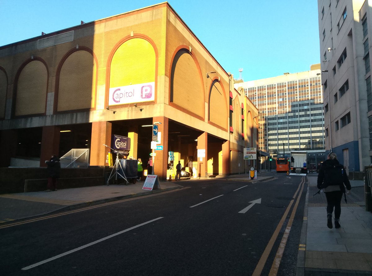 Cardiff_Filming's tweet photo. #Filming took place today in the basement level of the capitol shopping centre car park for Sky's the prisoner.
#Filming #SetLoc #CrewLoc #Cardiff https://t.co/ptTdgqxN4j