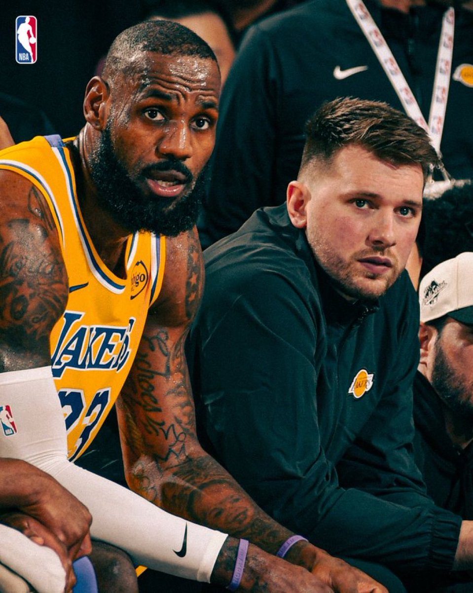 LakeShowYo's tweet image. best nickname for this duo? 👑 🪄