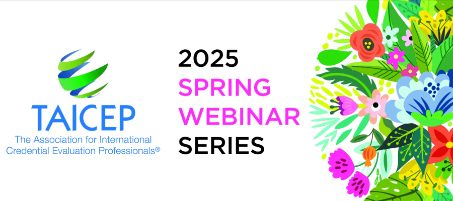 TAICEP's Spring Webinar Series will be a weekly series of one 60-75 minute webinar on Thursdays at 10:30 am New York/4:30 pm CET.

For more information on this series starting in March and to register, please visit the 2025 Spring Webinar Series.

taicep2025webinars.dryfta.com