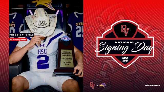Freddie Thomas (@freddie_t22) on Twitter photo #AGTG Let’s Get to it!🤠#HOOYAH
<a href="/DVCardinalsFB/">Del Valle Football</a> <a href="/HSUCowboys/">Hardin-Simmons Cowboy Football</a> <a href="/CoachDL_Niles/">Thomas Niles</a> <a href="/CoachGGlynn/">Coach Glynn</a> <a href="/CoachPatmon/">Todd Patmon</a> #AGTG Let’s Get to it!🤠#HOOYAH
<a href="/DVCardinalsFB/">Del Valle Football</a> <a href="/HSUCowboys/">Hardin-Simmons Cowboy Football</a> <a href="/CoachDL_Niles/">Thomas Niles</a> <a href="/CoachGGlynn/">Coach Glynn</a> <a href="/CoachPatmon/">Todd Patmon</a>