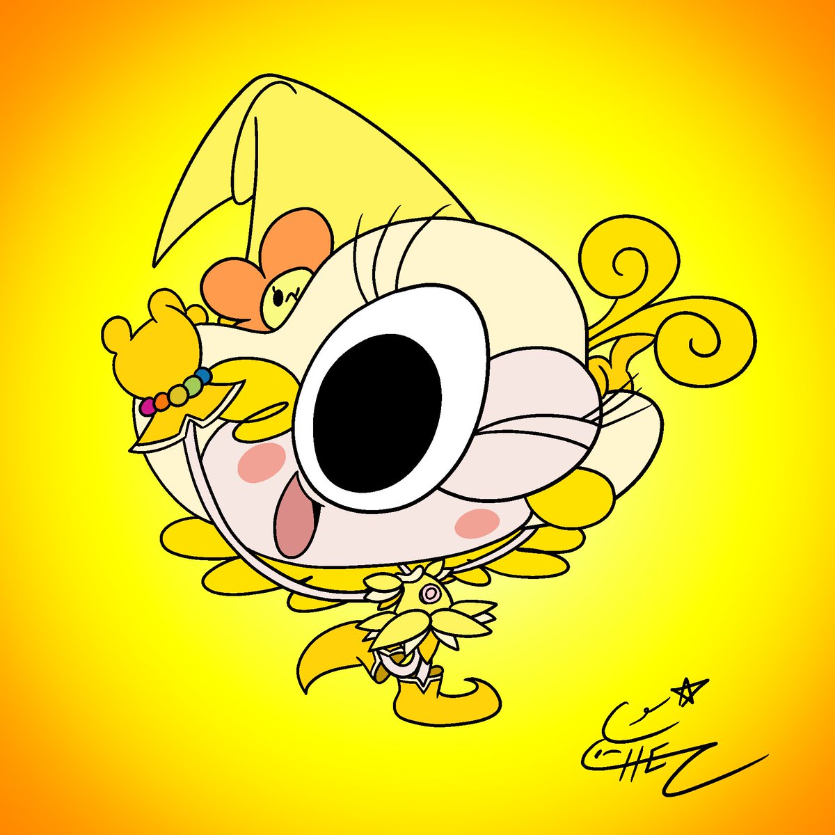 hunterfenton31's tweet image. Ojamajo Tara 💛⭐ おジャ魔女タラ
#FanArtFriday #ChezToons #HunterFenton #OjamajoDoremi #おジャ魔女どれみ #MagicalDoremi #Crossover #CrosseoverArt #CrossoverDrawings #FanArt #ToeiAnimation #Toei #4KidsEntertainment