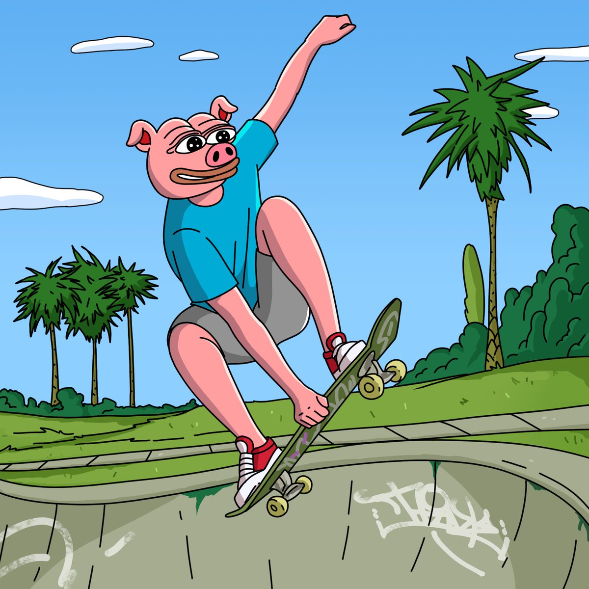 Are you guys silly? I'm still gonna send it. 🛹🐷