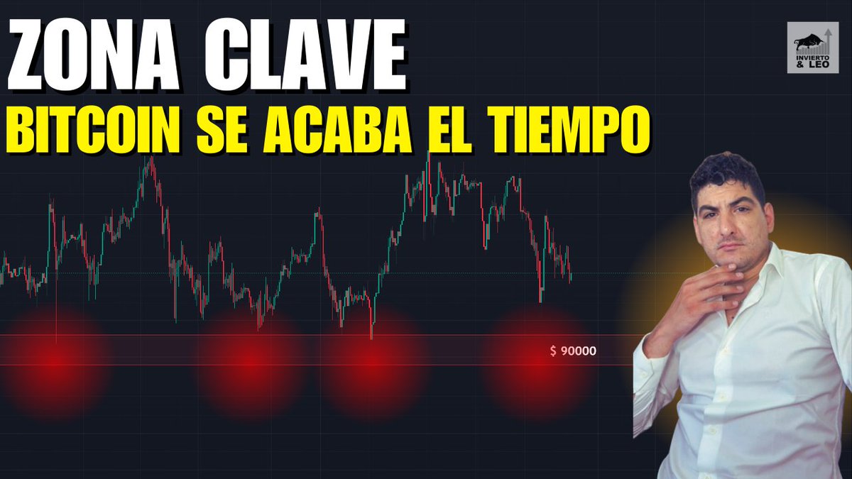 InviertoL's tweet image. ZONA CLAVE - SE ACABA EL TIEMPO EN BITCOIN - #bitcoin #ethereum #crypto youtube.com/live/YReR-pY8T… a través de @YouTube #BTC #BTCUSDT #Bitcoin #ETH #Ethereum #ETHUSDT #Criptomonedas #Cripto #criptodivisas