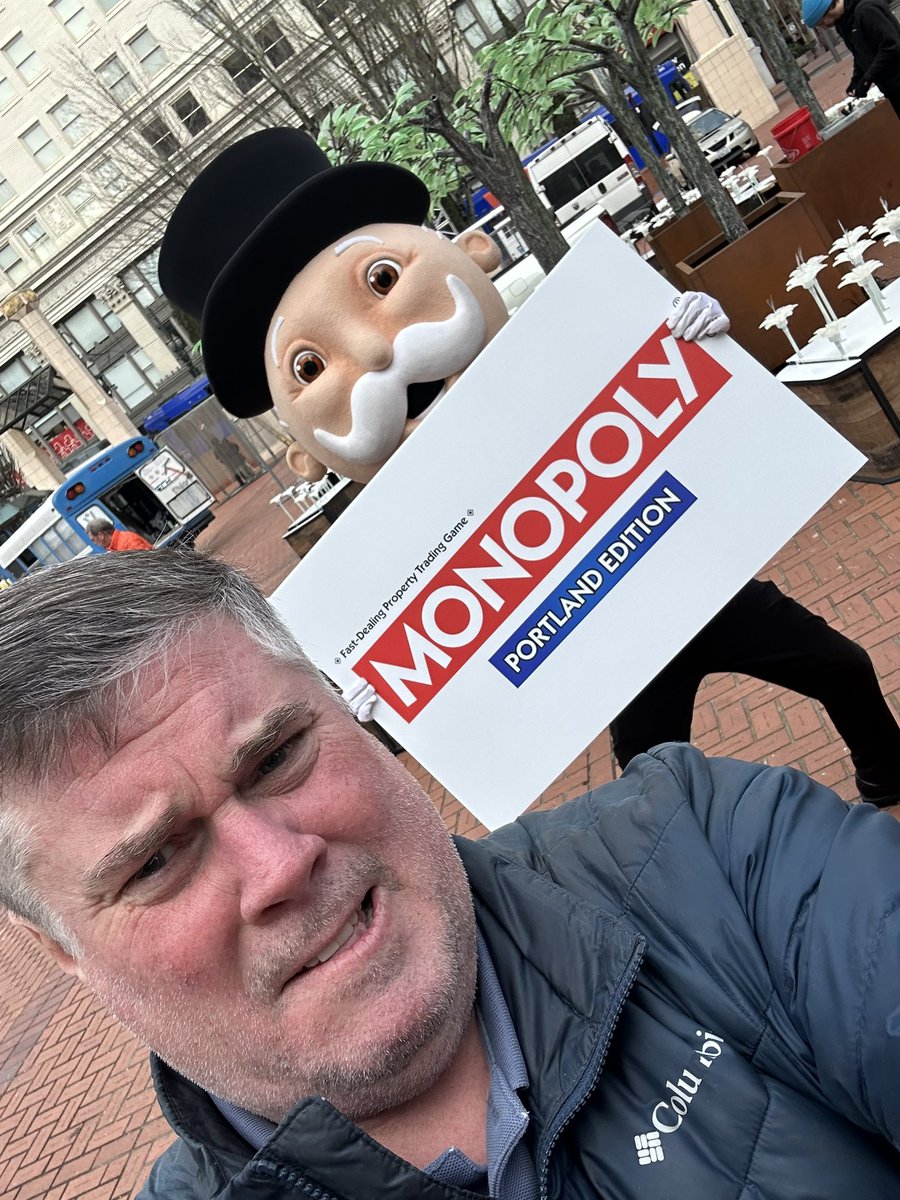 Got the low down on a new Portland Monopoly Hasbro liscense edition they want your input on what should go on the board you can write in to Portland@toptrumps.com