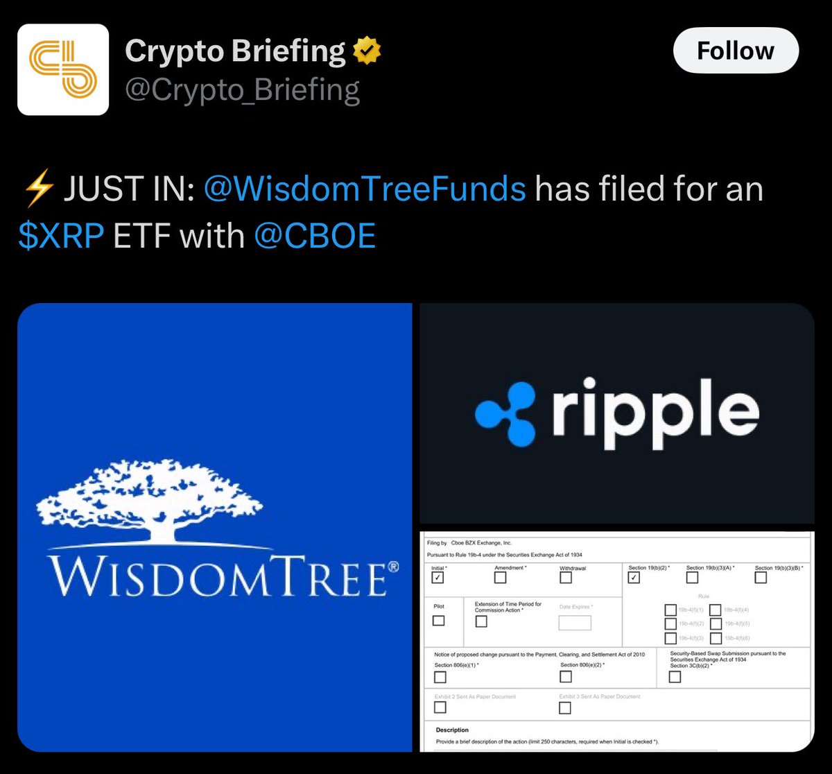 Mr_Xoom's tweet image. 3 XRP ETFs filed in the past hour…