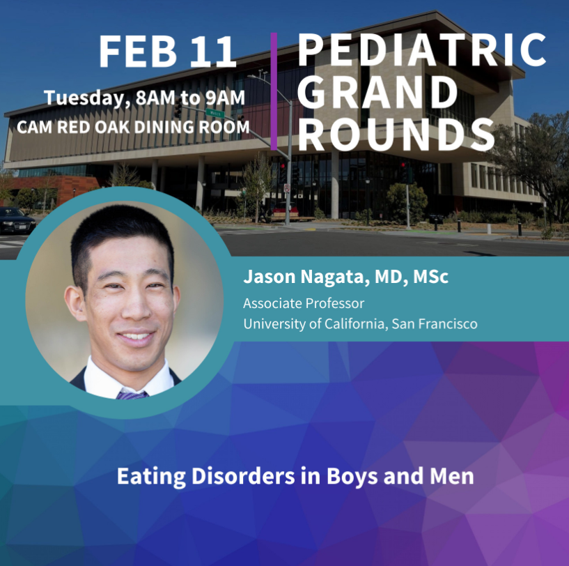 Stanford Pediatrics (@stanfordpeds) on Twitter photo Join <a href="/UCSF/">UC San Francisco</a> <a href="/jasonmnagata/">Jason Nagata, MD</a> to review state-of-the-art research on eating disorders in adolescent boys & young men. Recognize gender differences in the presentation of eating disorders in adolescents and young adults and more! #eatingdisorders Join <a href="/UCSF/">UC San Francisco</a> <a href="/jasonmnagata/">Jason Nagata, MD</a> to review state-of-the-art research on eating disorders in adolescent boys & young men. Recognize gender differences in the presentation of eating disorders in adolescents and young adults and more! #eatingdisorders