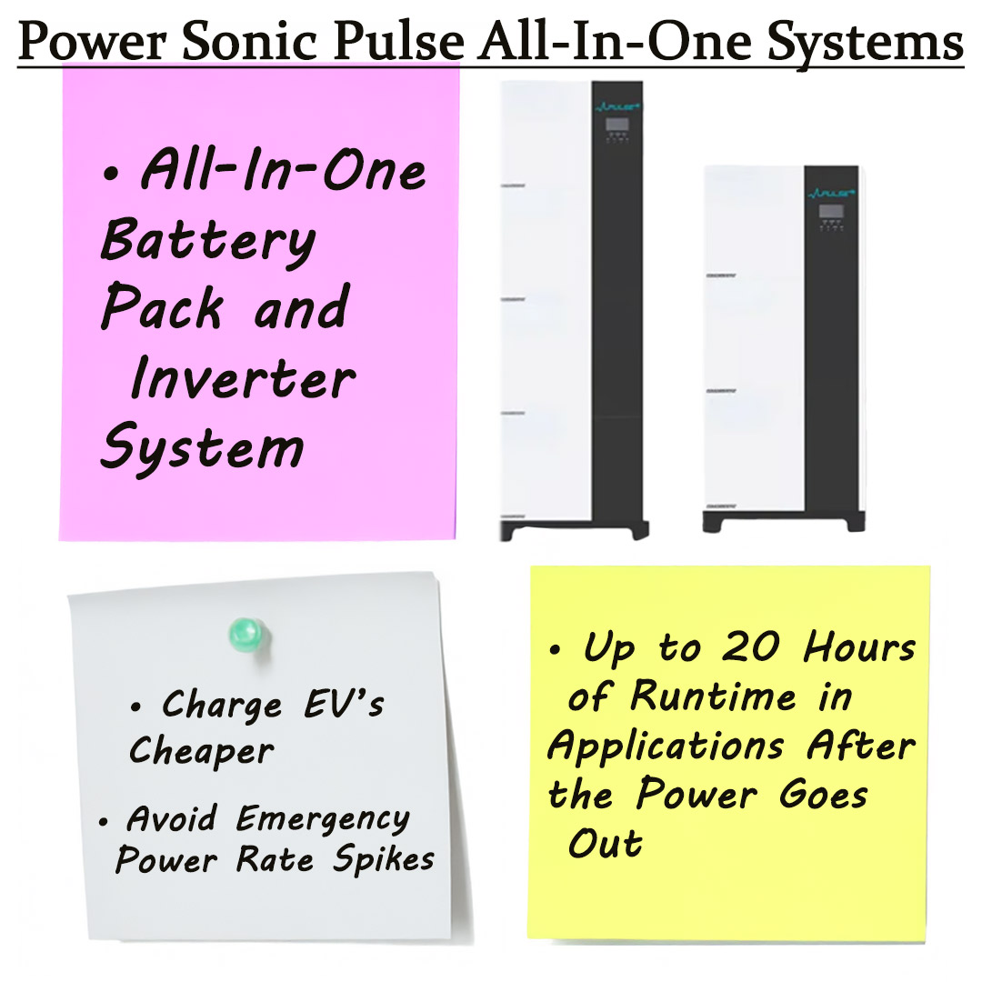 Wanna know more about our Power Walls? Cut energy costs and stay powered up during storms with the Power Sonic Pulse Series!⚡

They're on SALE right now! Up to $500 OFF!🔥

Available Here! - batteryjunction.com/catalog/catego…