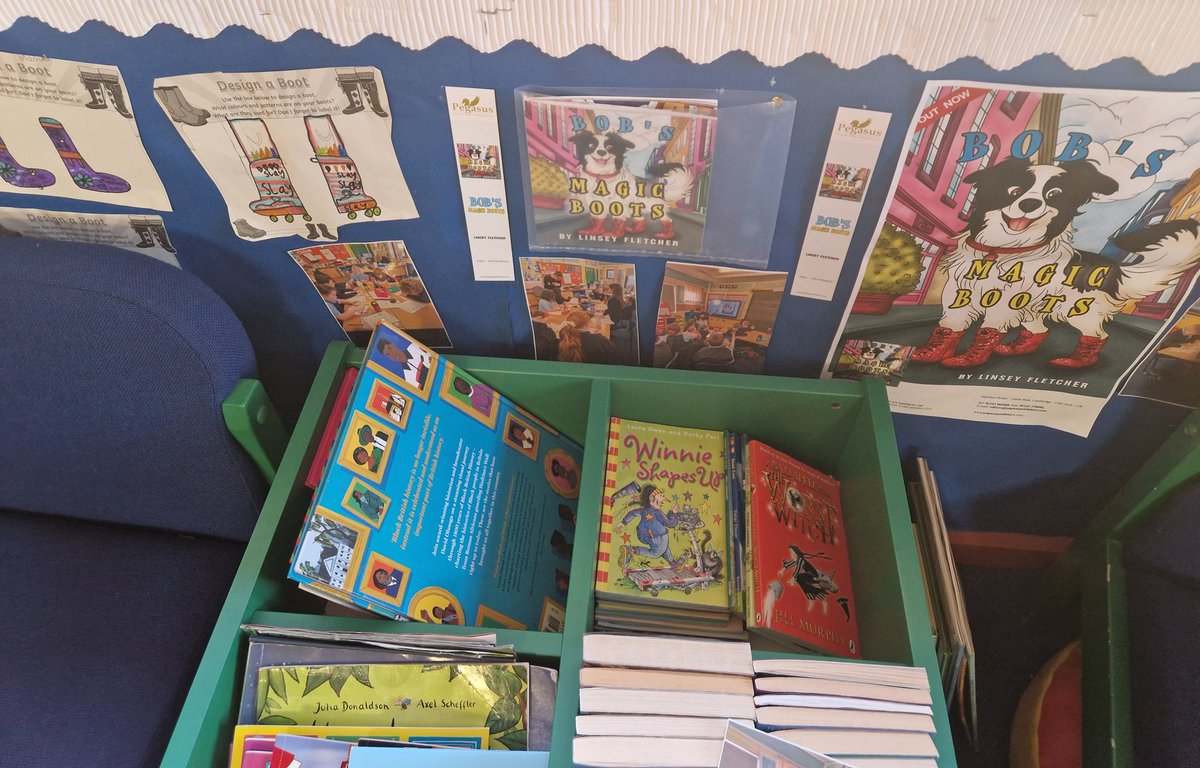 Primary 4/3 with Mrs D & Mrs G (@mrsdandmrsg) on Twitter photo 2/2
Thank you to author <a href="/LinseyFletcher/">Author Linsey Myles Fletcher</a> for coming in and reading her fantastic book 'Bob's Magic Boots' to us. We really enjoyed the follow up activities, too! <a href="/stjosephsps/">St Joseph's RC PS</a> <a href="/MrsDennisStJoes/">Mrs Dennis</a> #thestjoesstory 2/2
Thank you to author <a href="/LinseyFletcher/">Author Linsey Myles Fletcher</a> for coming in and reading her fantastic book 'Bob's Magic Boots' to us. We really enjoyed the follow up activities, too! <a href="/stjosephsps/">St Joseph's RC PS</a> <a href="/MrsDennisStJoes/">Mrs Dennis</a> #thestjoesstory