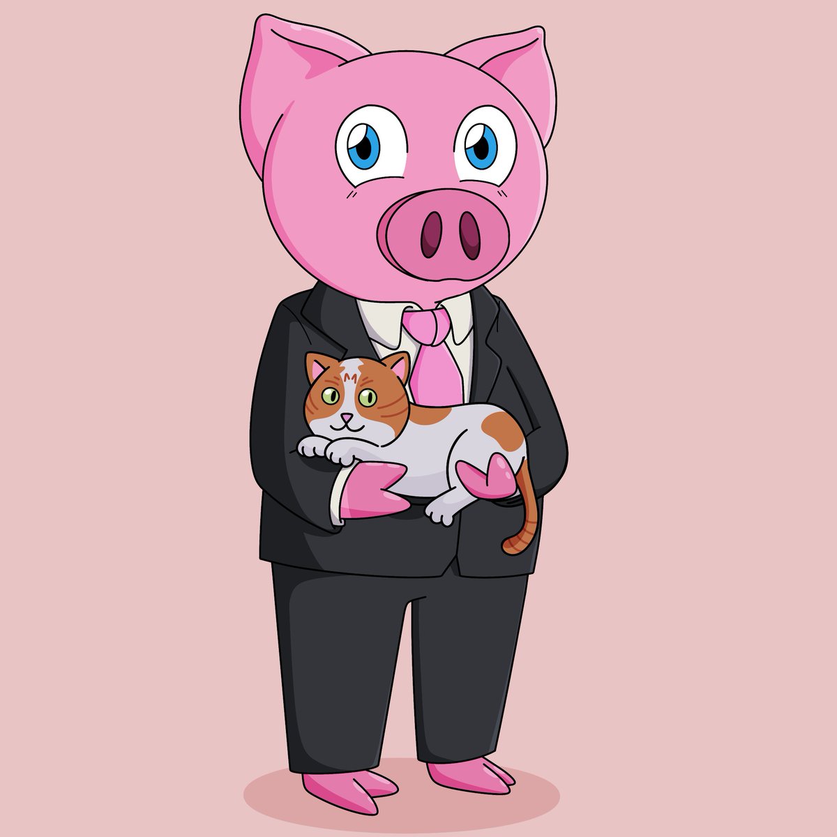 PiggyverseNFT's tweet photo. Attention Piggies 🚨

Comment with a photo of your pet and we will draw it!

Rules: 

✅ Free of Charge
✅ Don't need to be a holder (but holders get priority) 
✅ RT &amp; Like ❤️ https://t.co/7AZcjD9wSb