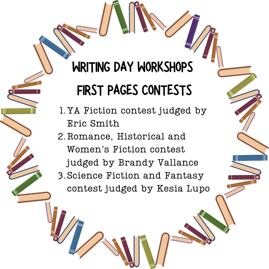 Writing Day Workshops (Writers Conferences) tweet media