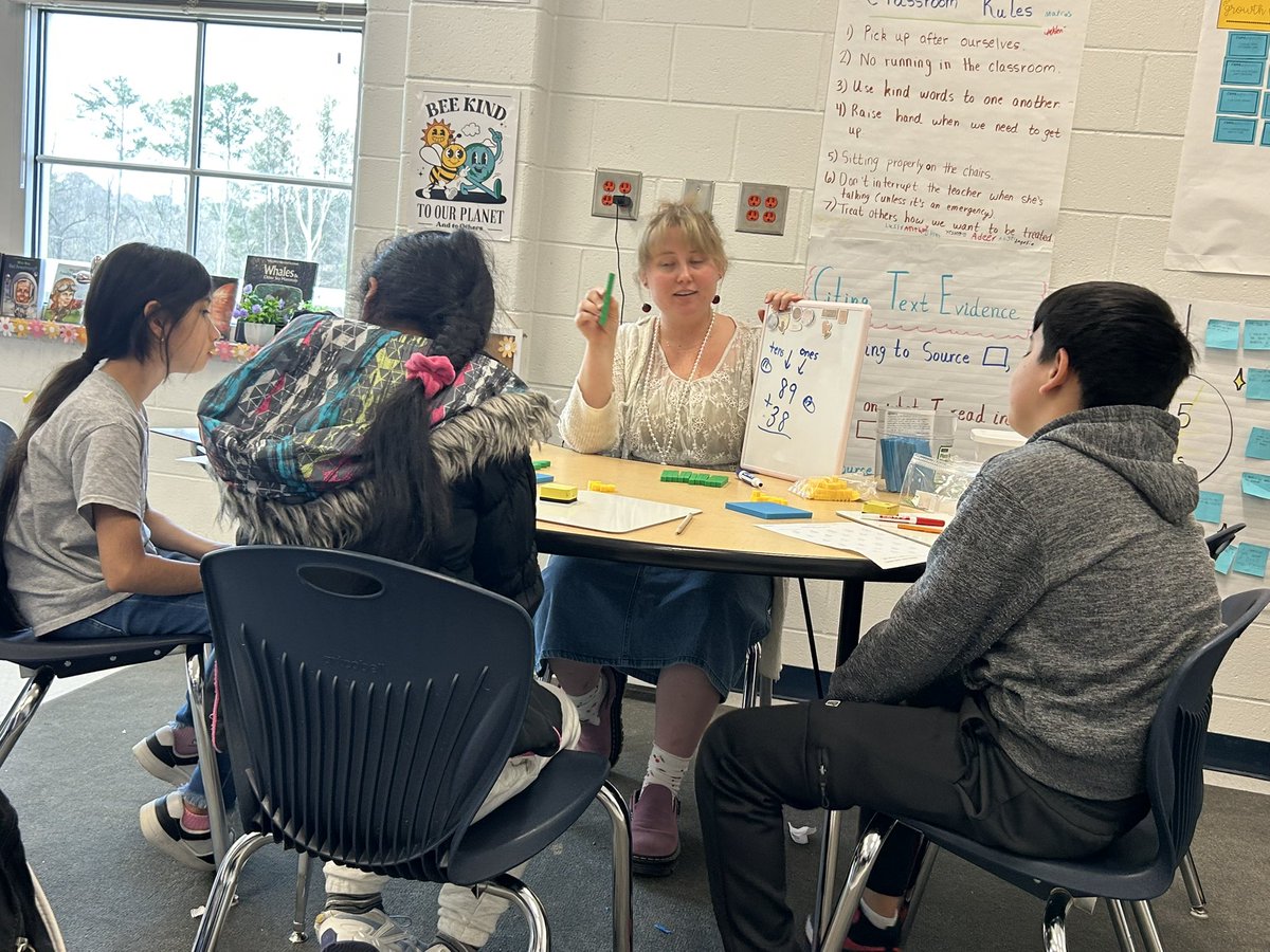 JohnLewisES's tweet photo. ๐โจ We loved seeing the power of small group instruction in our fifth-grade classrooms! During WIN (Whatever I Need) time, our dedicated teachers provide targeted support tailored to each studentโs learning needs! ๐ก๐ #WINTime #StudentSuccess @DCSDRegion1 @COSDeKalbCounty https://t.co/dxLNYpeshJ
