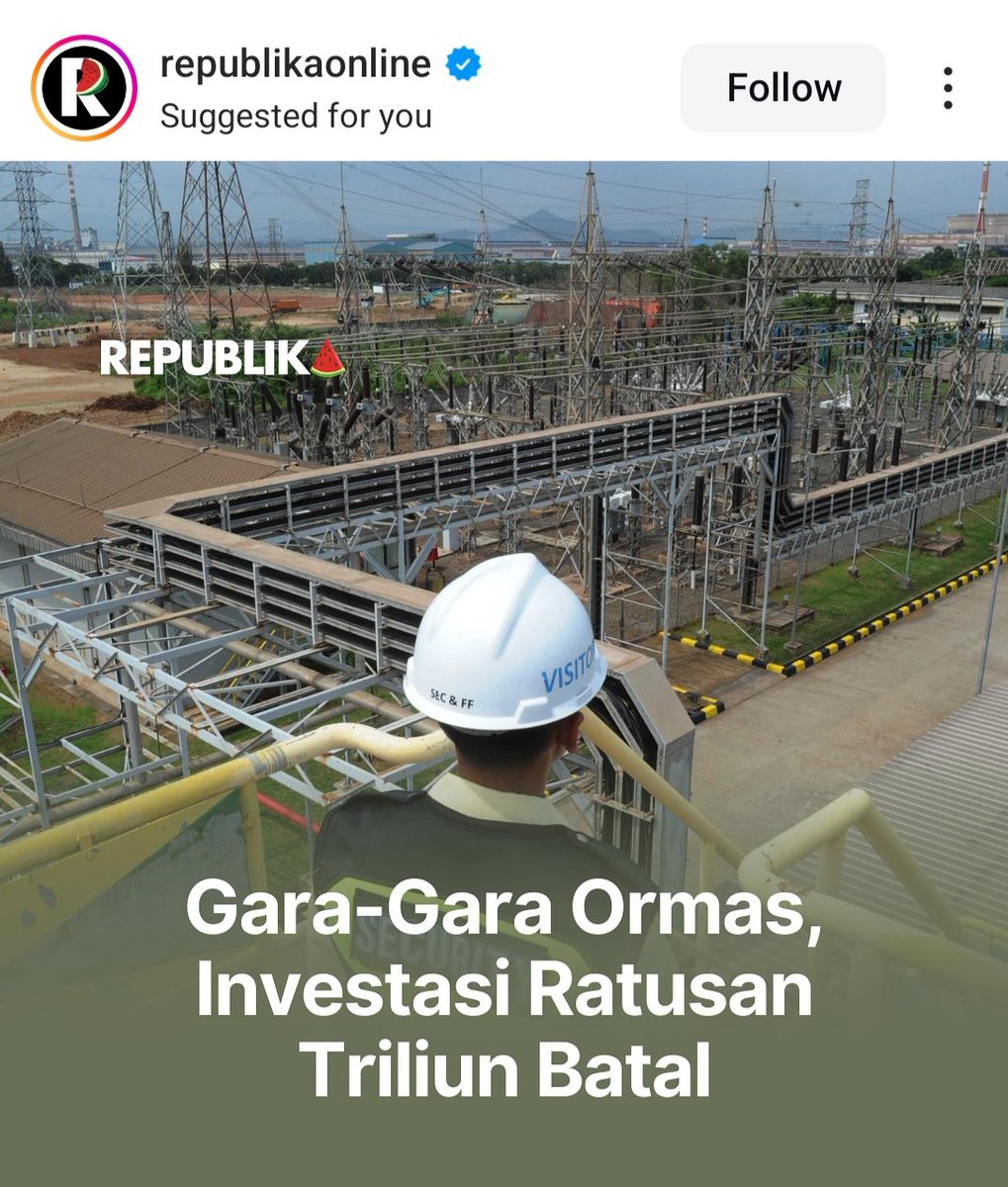 Keluhan dari para pengelola kawasan industri. 

Negara kok kalah sama ormas :)

Problem2 annoying spt ini yg bikin industrialisasi RI jadi kalah sama Vietnam dan Malaysia.