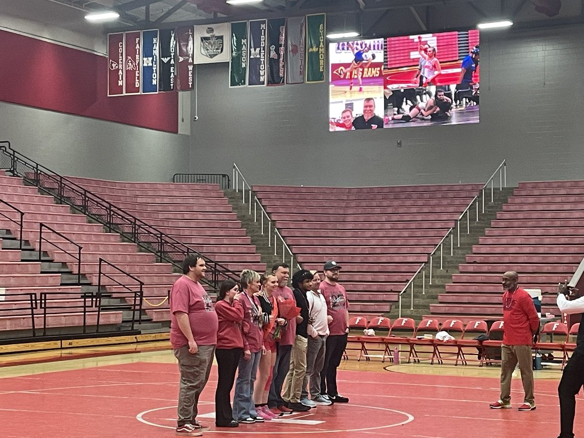 Congratulations to our Senior wrestlers on Senior night. Thank you for all your hard work and leadership! #FairfieldPride