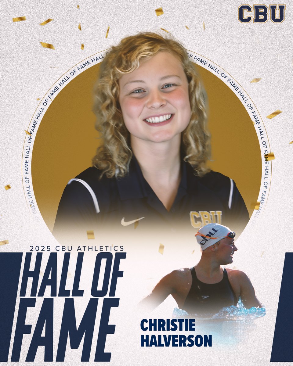 Welcome to the 𝒞𝐵𝒰 𝒜𝓉𝒽𝓁𝑒𝓉𝒾𝒸𝓈 𝐻𝒶𝓁𝓁 𝒪𝒻 𝐹𝒶𝓂𝑒 𝒞𝓁𝒶𝓈𝓈 𝑜𝒻 𝟤𝟢𝟤𝟧, Christie Halverson!

#LanceUp⚔️