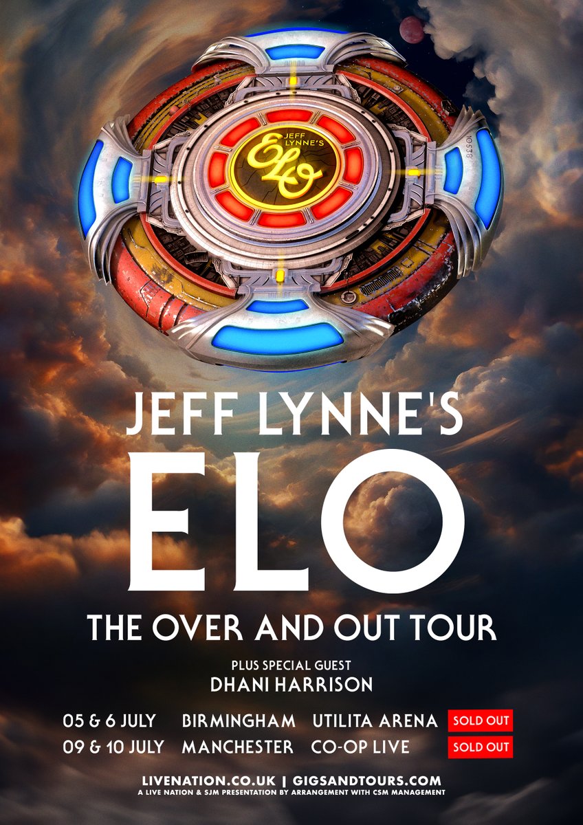 Jeff Lynne's ELO (@jefflynneselo) on Twitter photo We’re thrilled to announce that <a href="/DhaniHarrison/">Dhani Harrison</a> will be joining us as the special guest for these very special shows! We can’t wait to see you all soon. ✨🛸 We’re thrilled to announce that <a href="/DhaniHarrison/">Dhani Harrison</a> will be joining us as the special guest for these very special shows! We can’t wait to see you all soon. ✨🛸