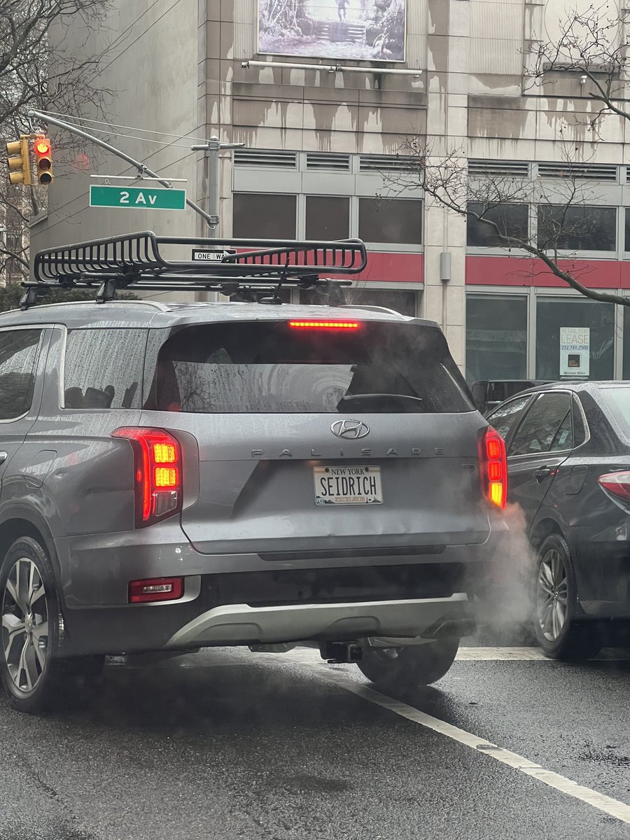 MsTaraDowdell's tweet photo. Coming back to this hellscape because I witnessed a horrible human being hit a parked car on 32nd &amp; 2nd in Manhattan in front of  @HillandBay restaurant around 2pm. Here are pictures of the license plate of the car that hit the parked car and the parked car. Please share! https://t.co/GjqmefTdeE