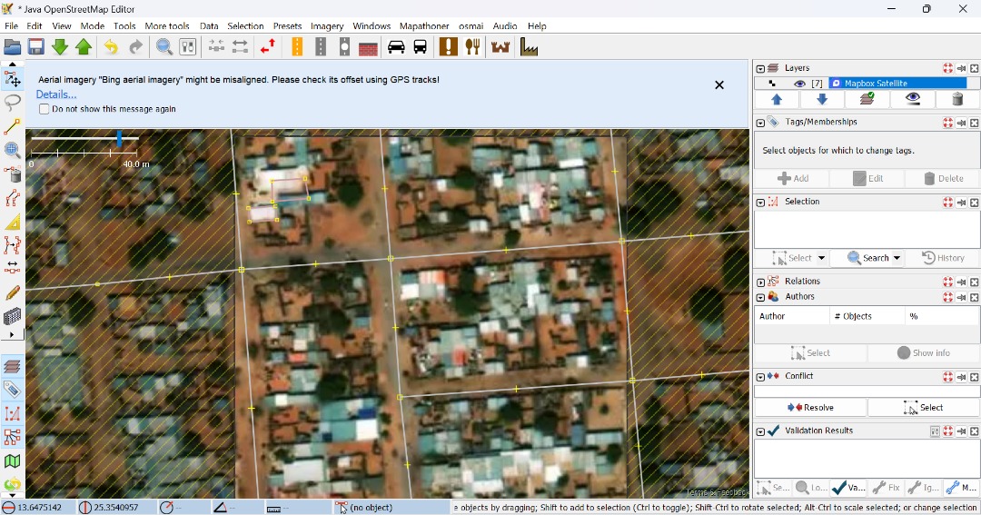_Hijab_Girl1's tweet image. Day 6 of 28 days Mapping Challenge 
Today I joined an online session: Map Sudan Weekly Mapathon project and gained more mapping tips . Great to map some buildings in the task. @OSMGhana 
#28DaysMapping Challenge #OSM #MapWithLove #MapChallenge #28for28 #OSMGhana