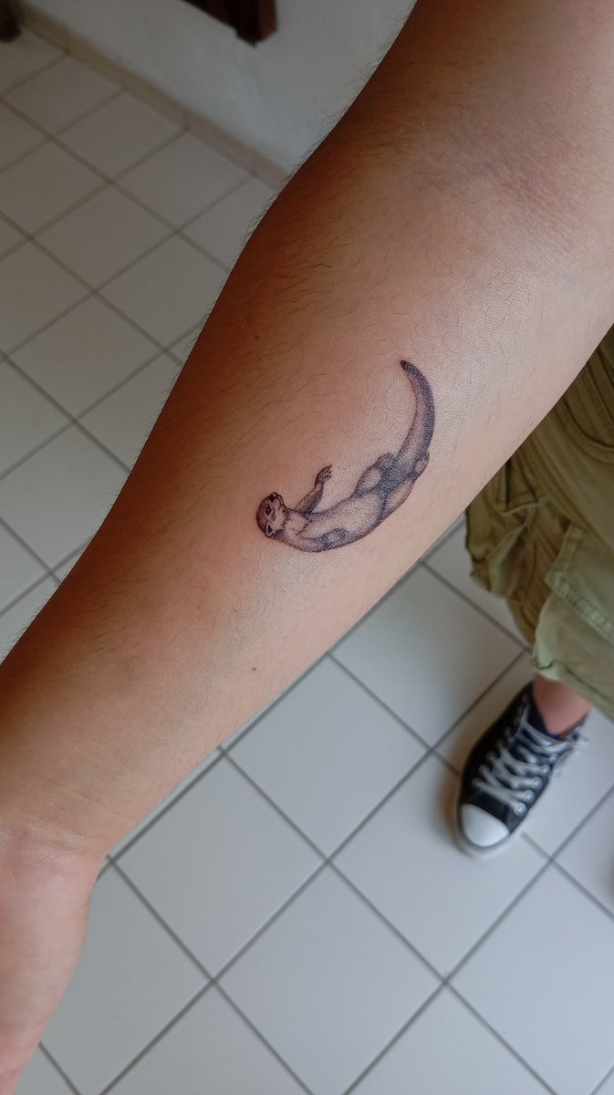 luanatattoo_'s tweet photo. Hice un par de nutrias🦦🦦 
🥺🤏🏼
@/luana.tattoo_ https://t.co/Y6uZV9OcI9