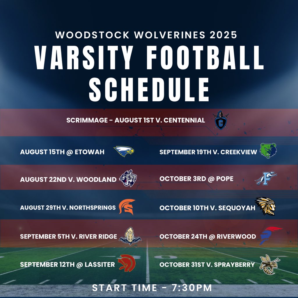 Our 2025 dates are set! 
Make plans to come out and support in the Fall ‼️

#FOE