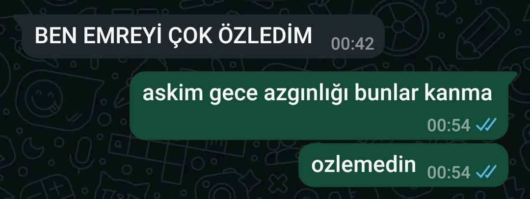 arkadasimi exini ozlemedigine ikna etmeye calisiyorumdur..