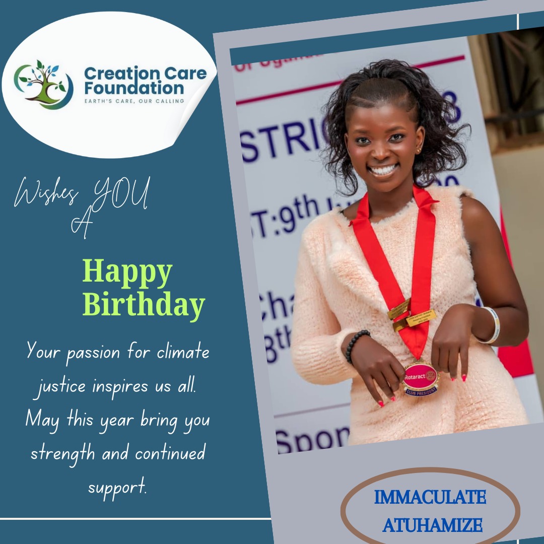 Thank you <a href="/TwinsMediaUg/">Brizzy Media Graphics</a> and <a href="/creation_ccf/">Creation Care Foundation</a> for celebrating me