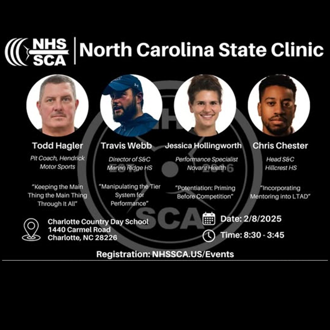 RockDaisyAMS (@rockdaisyams) on Twitter photo 🔥Pumped for the <a href="/NHSSCA_NC/">NHSSCA of North Carolina</a> Clinic this weekend! Sat Feb 8th
💪 Looking forward to connecting and exploring how <a href="/RockDaisyAMS/">RockDaisyAMS</a> can help streamline your program!🏆
#NHSSCA <a href="/NHSSCA/">NHSSCA</a> #AthleteManagement #HighSchoolSports #RockDaisyAMS #StrengthCoach #strengthandconditioning 🔥Pumped for the <a href="/NHSSCA_NC/">NHSSCA of North Carolina</a> Clinic this weekend! Sat Feb 8th
💪 Looking forward to connecting and exploring how <a href="/RockDaisyAMS/">RockDaisyAMS</a> can help streamline your program!🏆
#NHSSCA <a href="/NHSSCA/">NHSSCA</a> #AthleteManagement #HighSchoolSports #RockDaisyAMS #StrengthCoach #strengthandconditioning
