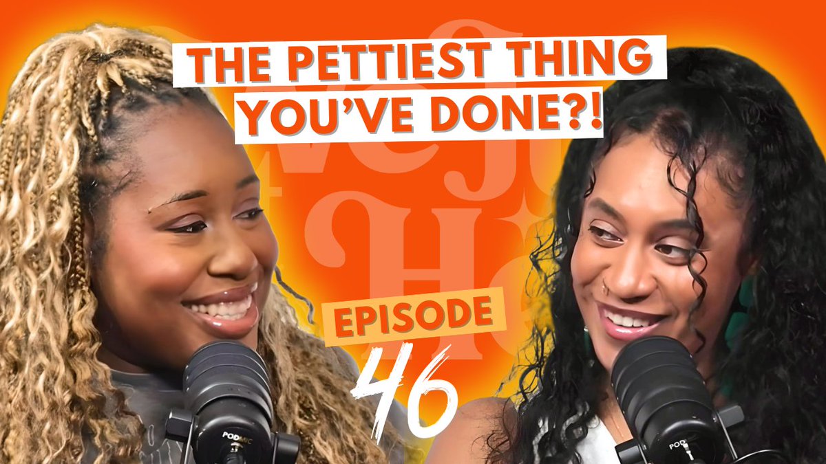 WJGHPodcast's tweet photo. 🚨 NEW EPISODE ALERT!🚨

EP.46 - PETTIEST PET PEEVES!

Watch here📺: https://t.co/B79CFzE6I4

Listen here 🎧: https://t.co/xZjZfkUDMo

#WeJustGotHere https://t.co/tJyonCjKYT