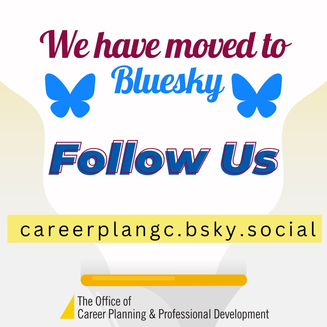 Join us on Bluesky! Follow us for info on upcoming webinars and events:
bsky.app/profile/career…