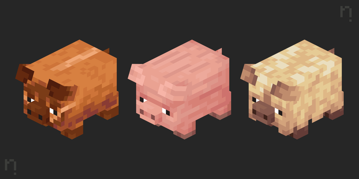 Ninnih_'s tweet photo. Now with variants

#Minecraft https://t.co/kldI3e6xz0