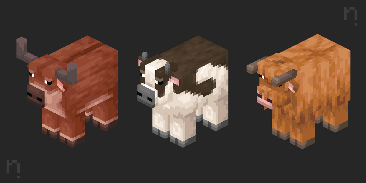Ninnih_'s tweet photo. Now with variants

#Minecraft https://t.co/kldI3e6xz0