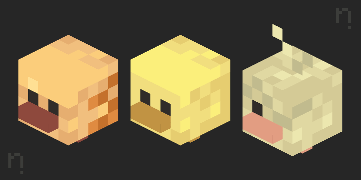 Ninnih_'s tweet photo. Now with variants

#Minecraft https://t.co/kldI3e6xz0