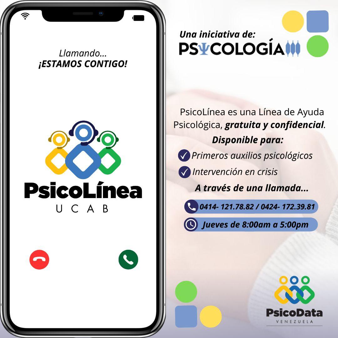 📲ℹ️La salud mental es tan importante como la salud física. No esperes a que sea tarde para buscar ayuda ¡Llama hoy! 
#PsicologíaUCAB #PsicoDataVenezuela #PsicoLíneaUCAB #SaludMental