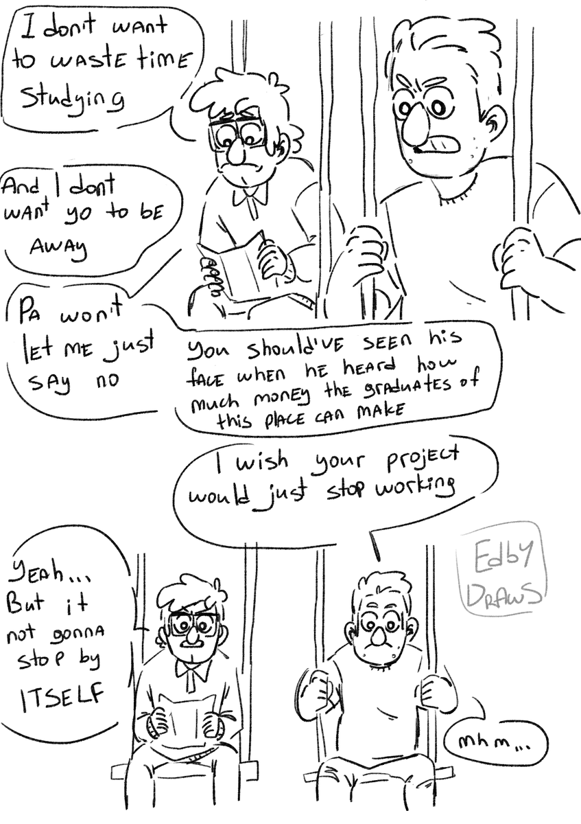 EdbyDraws's tweet image. And here&apos;s the first part of the #SciBlogAU 
The backstory
1/3