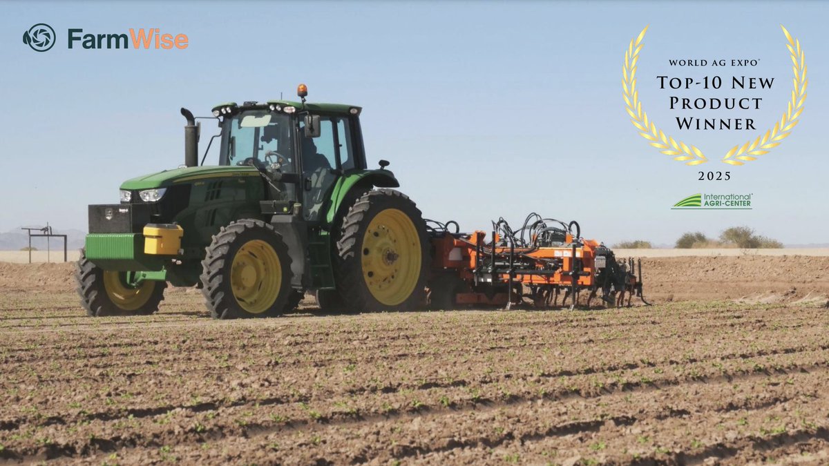 We're proud to announce that our Vulcan T380 has been named one of the Top 10 New Products of 2025 at <a href="/WorldAgExpo/">World Ag Expo</a>. 

See you next week! 📍Booth N39 #WAE2025
