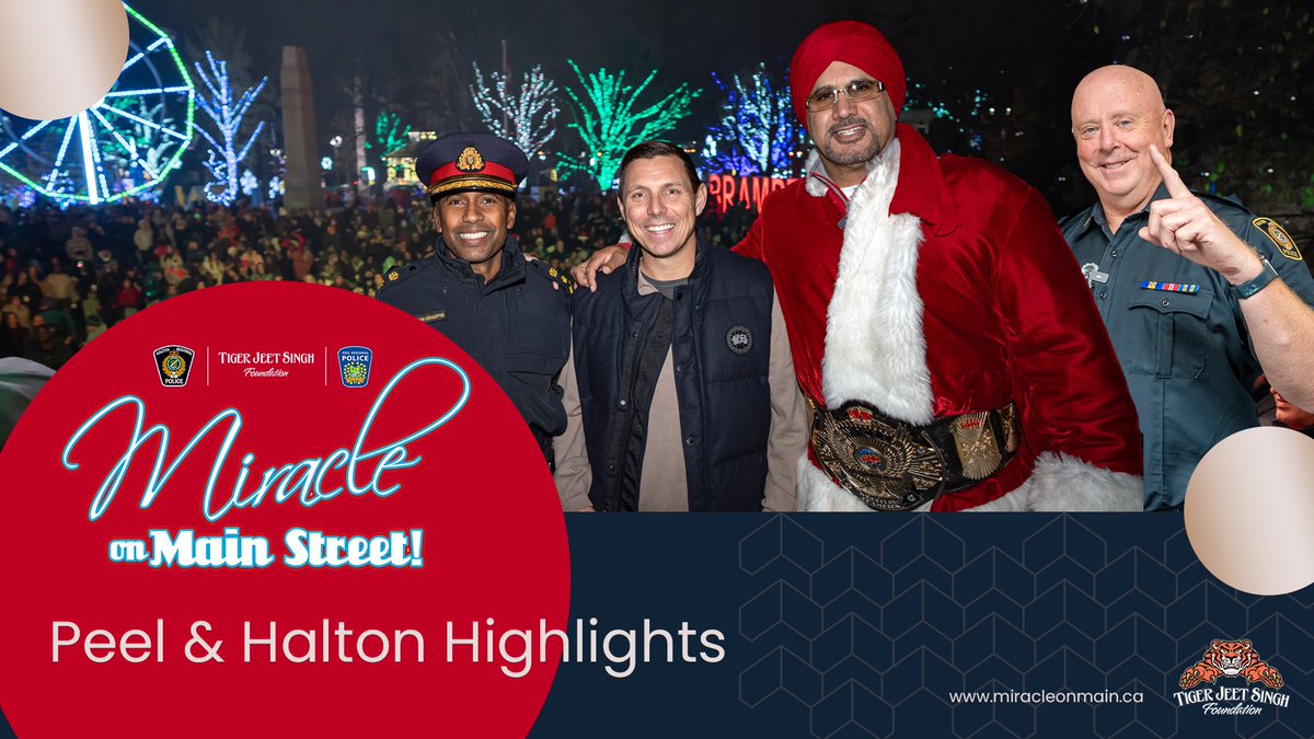 Miracle on Main 2024! A great inclusive cause in support of underserved families! Check out the wonderful memories captured over the two month campaign within the video links below!🚂🧸🎁 
#toydrive #fooddriive #helpingkids
 
Highlights from Brampton &amp; Peel: