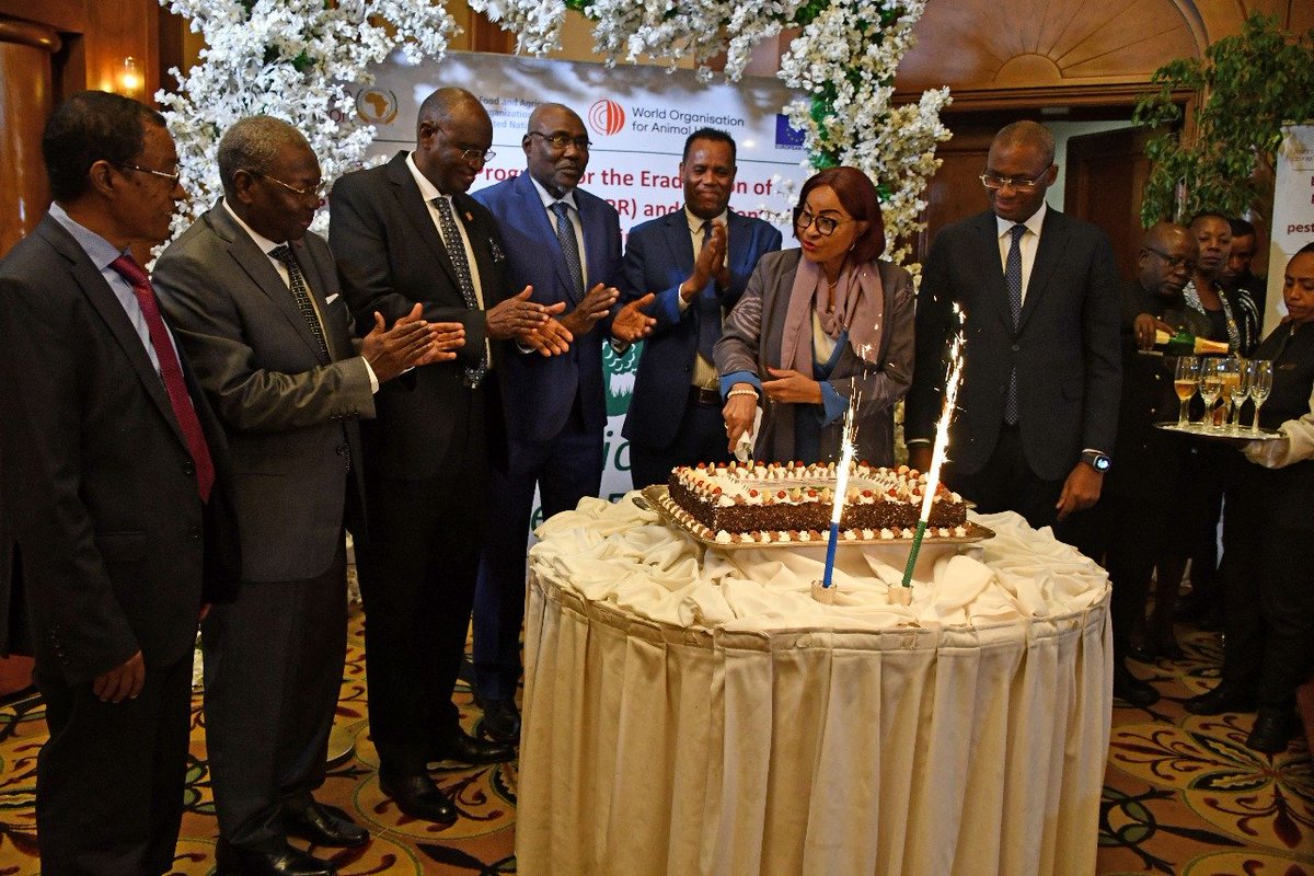 JosefaSacko's tweet image. The launch of Pan-African Program for Eradication of Peste des Petits Ruminants ( #PPR ) &amp;amp; the Control of Other Priority Small Ruminant Diseases under theme "Uniting Africa for a PPR-Free Future." This is a historic moment for Africa 
@au_ibar 
@AU_DARBE 
youtube.com/watch?v=7Xhwuq