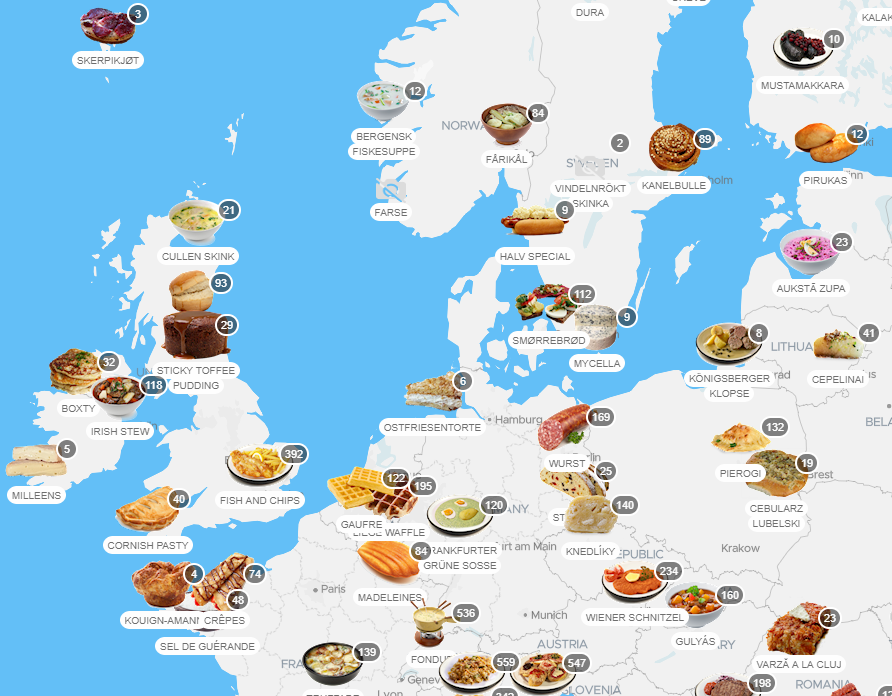 WorldWideWeb100's tweet photo. World Food Atlas: Discover 17837 Local Dishes 
https://t.co/lpTfabhRQK https://t.co/7CXew6ibsL