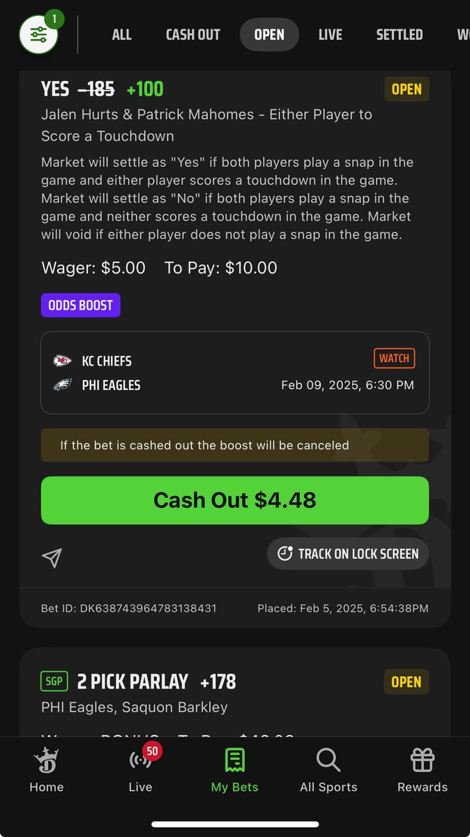 el_jay_es's tweet photo. @DKSportsbook #LetDKCook https://t.co/GRvNAtmwWL